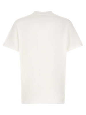 Moschino Weißes Baumwoll-T-Shirt