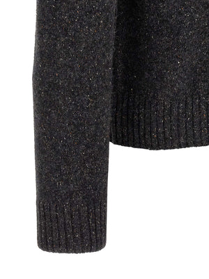 Moschino Grauer Wollcardigan
