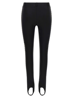 Moschino Bicolor Polyamid-Leggings