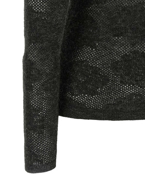 Brunello Cucinelli Grauer Seiden-Cardigan