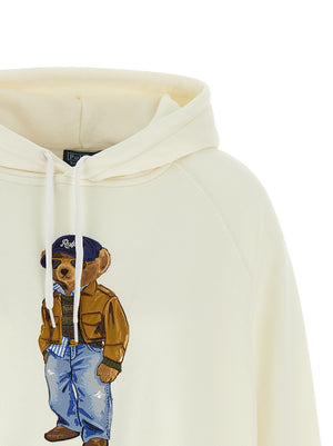 Polo Ralph Lauren Weißes Baumwoll-Sweatshirt