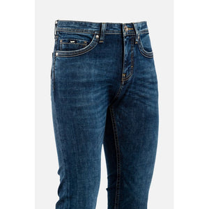 Gas Blaue Jeans aus Baumwolle im geraden Schnitt