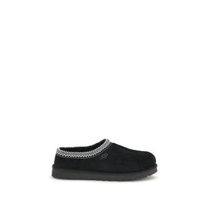 UGG Schwarzer Leder-Mokassin