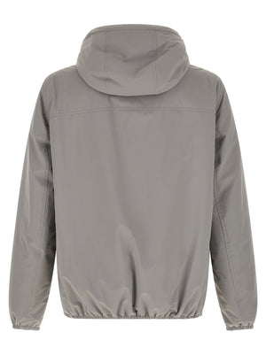 Brunello Cucinelli Graue Jacke aus Polyamid