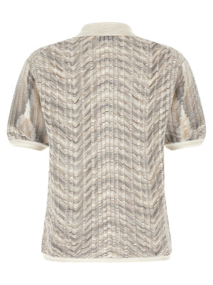 Missoni Mehrfarbige Baumwollstrickjacke