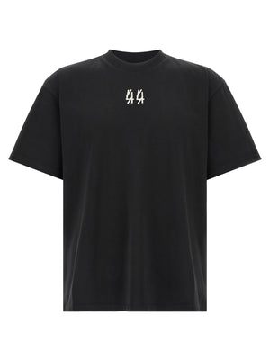 44 Label Group Schwarzer Baumwoll-Sportswear-Artikel