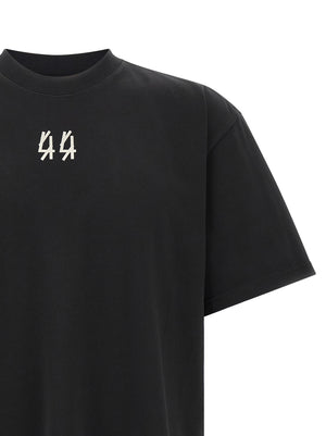 44 Label Group Schwarzer Baumwoll-Sportswear-Artikel