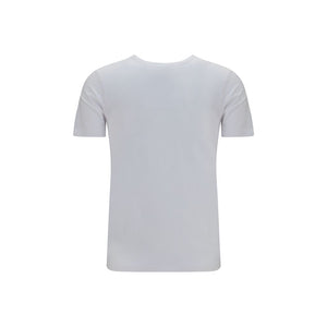 Maison Kitsuné Weißes Baumwoll-T-Shirt