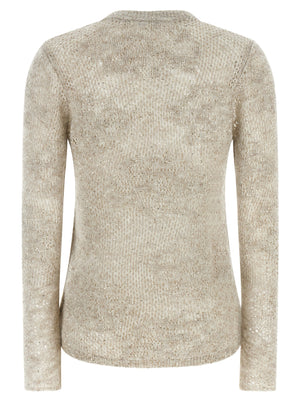 Brunello Cucinelli Beige Nylon Cardigan