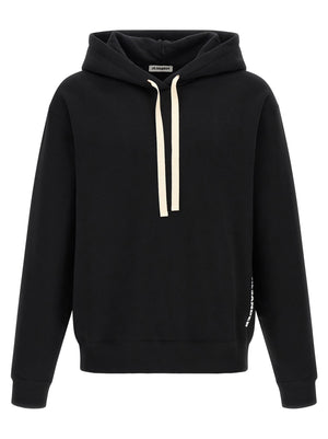 Jil Sander Schwarzer Baumwoll-Sweatshirt
