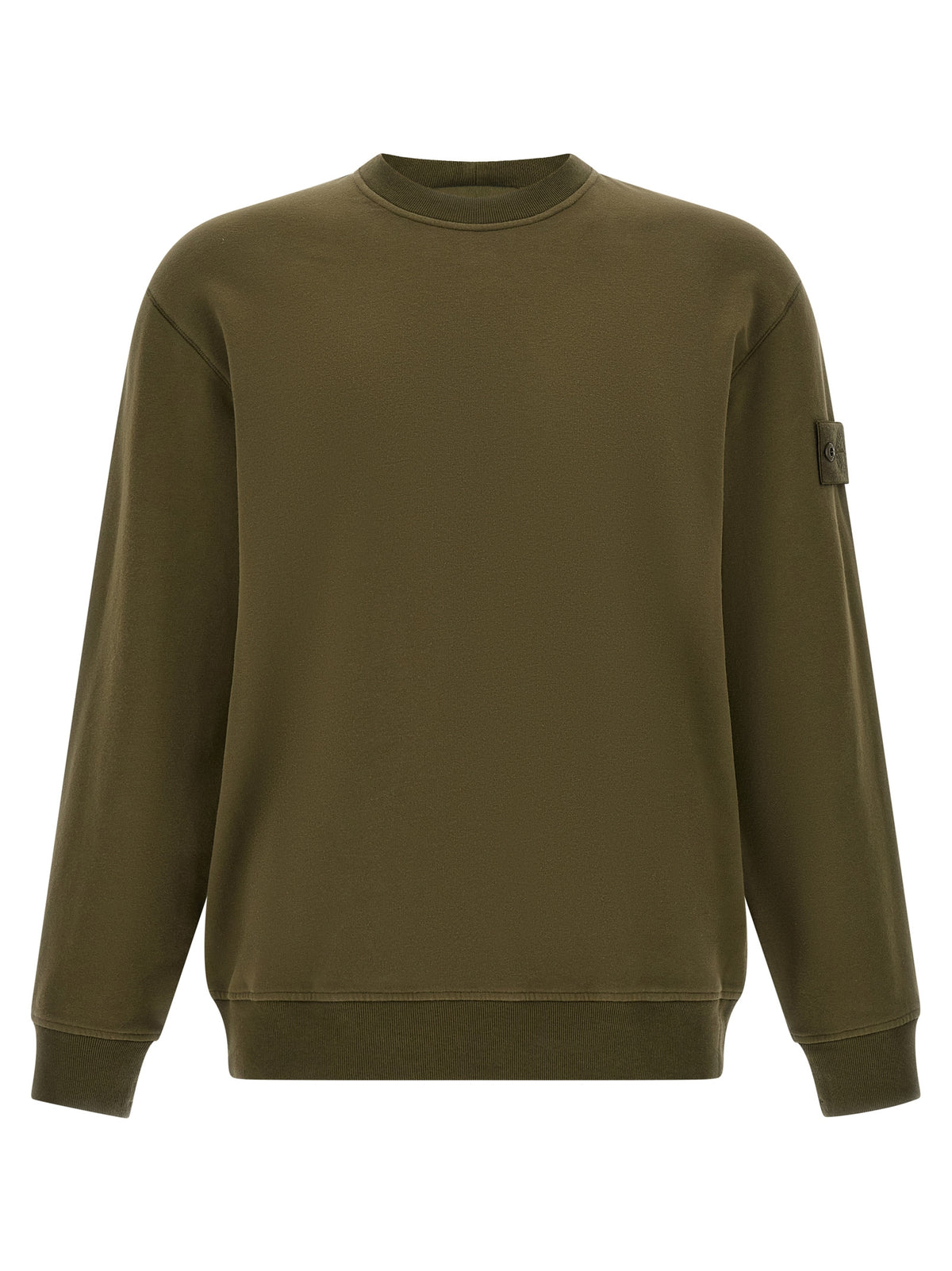 Stone Island Zweifarbiger Baumwollpullover