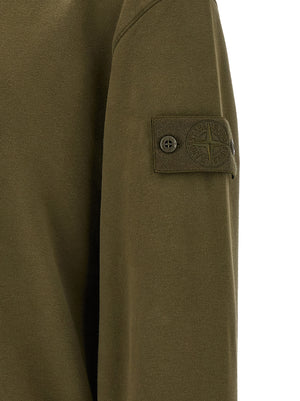 Stone Island Zweifarbiger Baumwollpullover