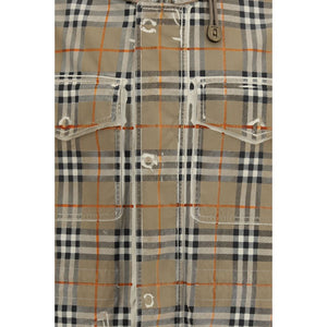 Burberry Beige Baumwolle Parka
