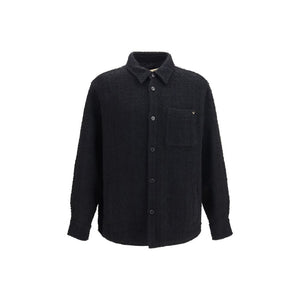 Valentino Garavani Schwarze Baumwoll-Shell-Jacke