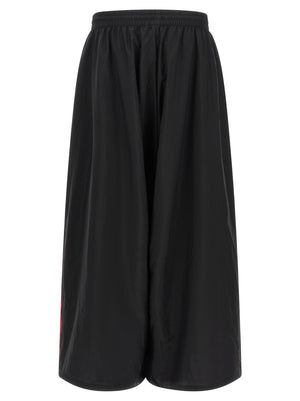 Y-3 Schwarze Polyamid-Sporthose