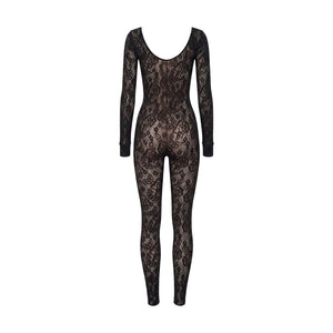 Wolford Schwarzer Polyamid-Jumpsuit