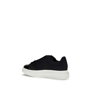 Alexander McQueen Blaue Kalbsleder Bos Taurus Chunky Sneaker