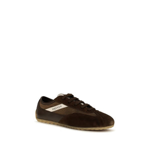 Alexander McQueen Braune Wildleder-Sneaker