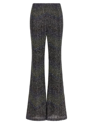 Missoni Mehrfarbige Polyamid-Schlaghosen