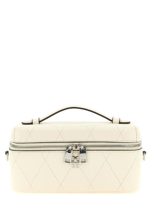 Tory Burch Weiße Umhängetasche aus Kuhfell