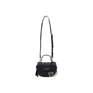 Love Moschino Schwarze Handtasche aus Polyethylen