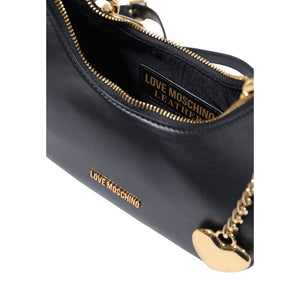 Love Moschino Schwarze Handtasche aus Polyester