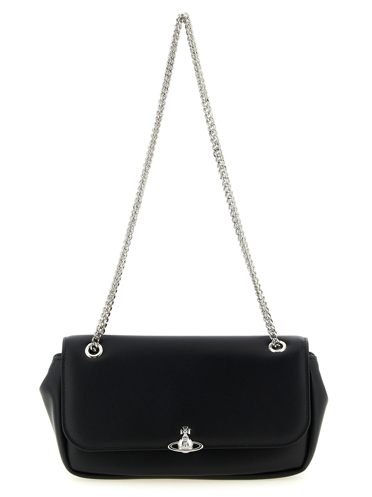 Vivienne Westwood Schwarze Crossbody-Tasche aus Polyester