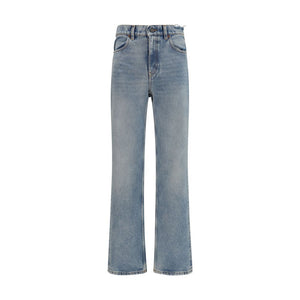 Golden Goose Blaue Jeans aus Baumwolle im geraden Schnitt