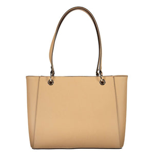 Guess Jeans Beige Polyurethan Damentasche