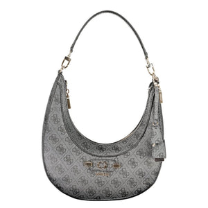 Guess Jeans Schwarze Handtasche aus Polyethylen