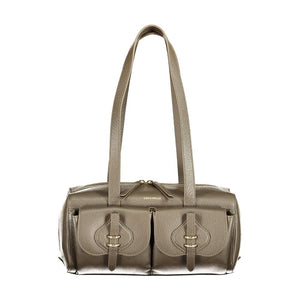 Coccinelle Braune Lederhandtasche