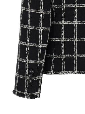 Thom Browne Lila Baumwollblazer