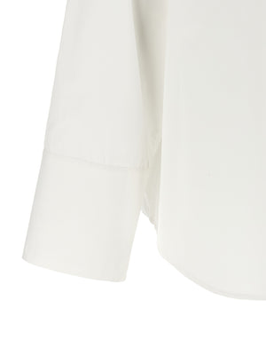 Alberta Ferretti Weiße Baumwollbluse