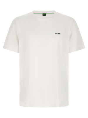 Hugo Boss Weißes Baumwoll-T-Shirt