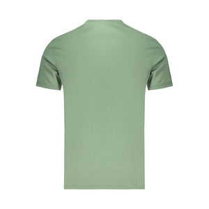 Guess Jeans Grünes Baumwoll-T-Shirt für Herren