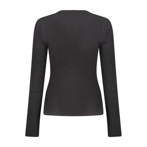 Guess Jeans Schwarzer Damenpullover aus Viskose