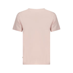 Guess Jeans Rosa Baumwoll-T-Shirt für Damen