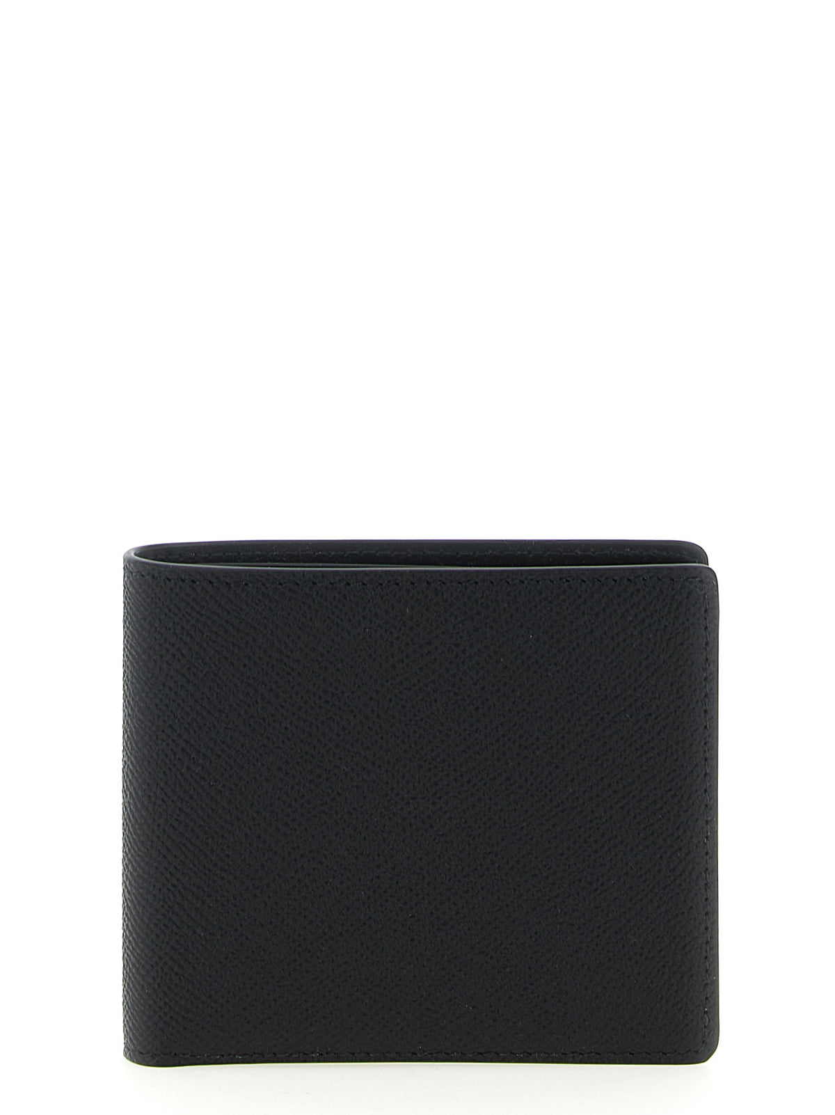 Maison Margiela Schwarzes Leder Portemonnaie