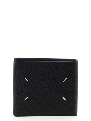 Maison Margiela Schwarzes Leder Portemonnaie