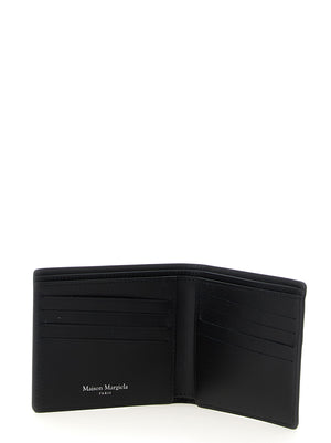 Maison Margiela Schwarzes Leder Portemonnaie