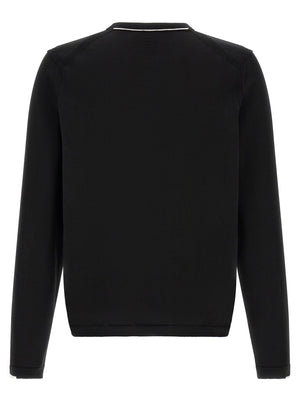 Black Cotton Cardigan