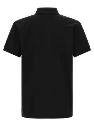 Hugo Boss Schwarzes Baumwoll-Poloshirt