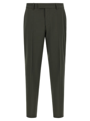 Hugo Boss Zweifarbige Hose aus Schurwolle