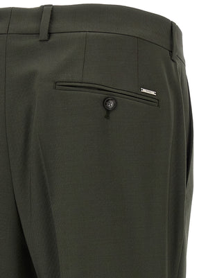 Hugo Boss Zweifarbige Hose aus Schurwolle
