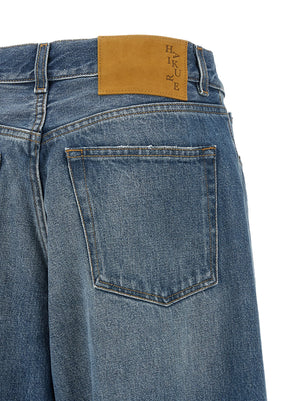 Haikure Blaue Baumwolljeans Denim