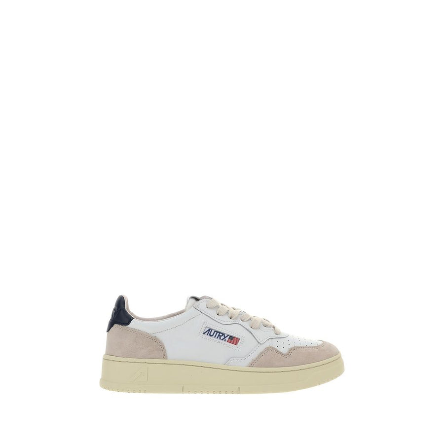 Autry Weiße Kalbsleder Bos Taurus Athletic Sneaker