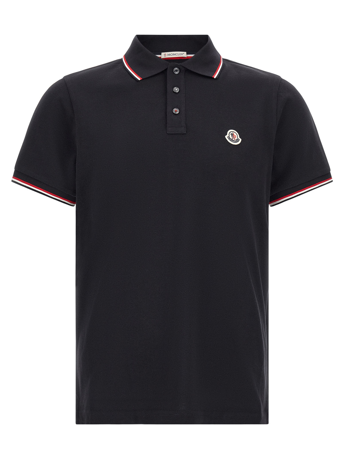 Blue Cotton Polo Shirt