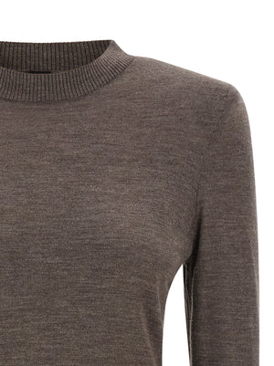 PINKO Brauner Wollcardigan