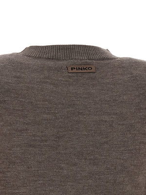 PINKO Brauner Wollcardigan