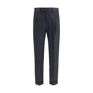 PT Torino Graue Hose aus Ovis Aries Wolle